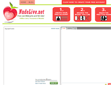 Tablet Screenshot of nudelive.net